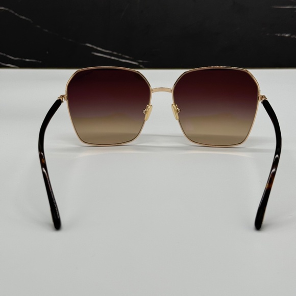 Tom Ford Gold and Brown Sunglasses - Picture 7 of 11